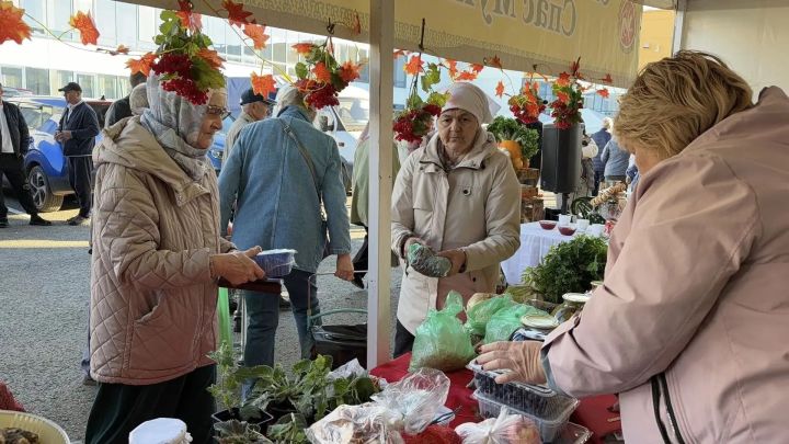 Производители и школы Спасского района представили свою продукцию на ярмарке в Казани